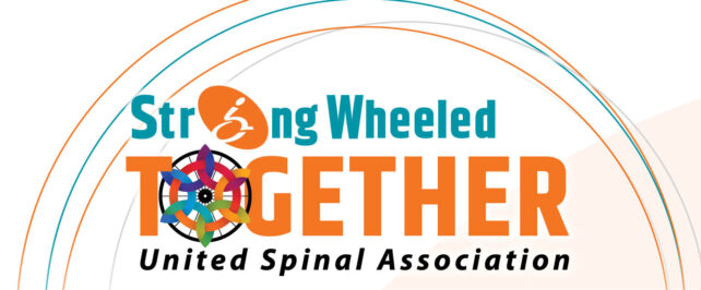 united spinal association strong wheeled together awards logo