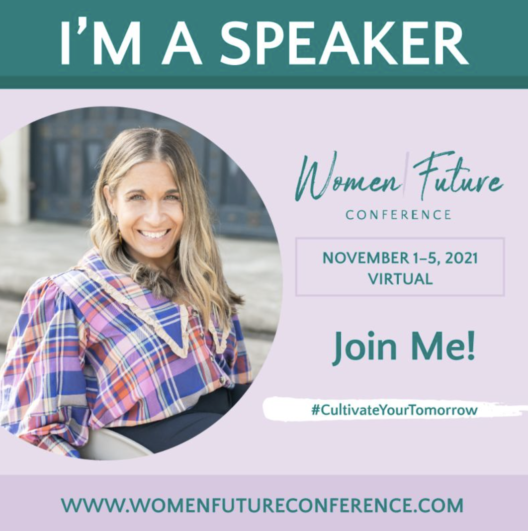 alycia will be a virtual speaker at the women future conference november first through the fifth