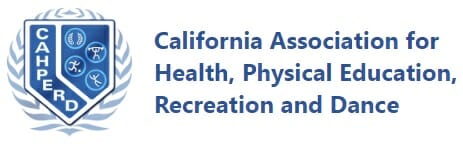 california association for health physical education recreation and dance logo